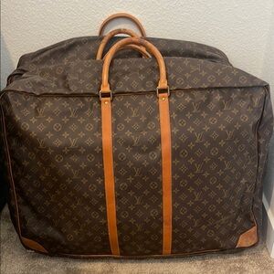 Authentic vintage Louis Vuitton Brown Travel Bag rare